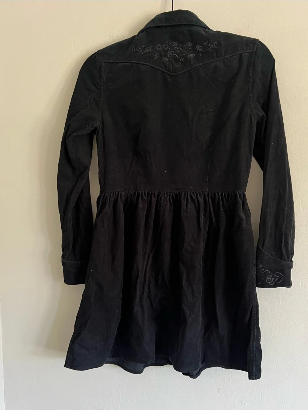 POLO Ralph Lauren Girl's Western-Inspired Corduroy Shirtdress Sz14